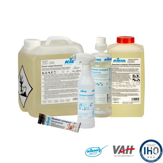 Bild von Desinet-compact Konzentrat - Aldehydfreies flüssiges Desinfektionsreiniger-Konzentrat